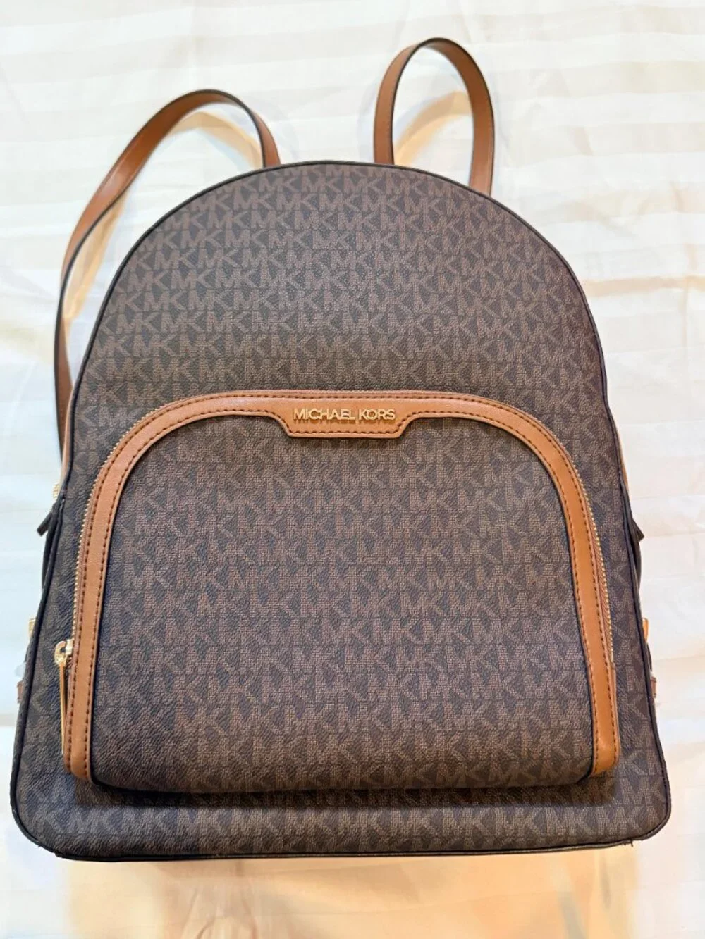 Like NEW Michael Kors Jaycee Large Logo Backpack